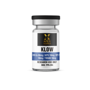 KLOW - GHK-Cu (50mg) / KPV (10mg) / BPC-157 (10mg) / TB500 (10mg)