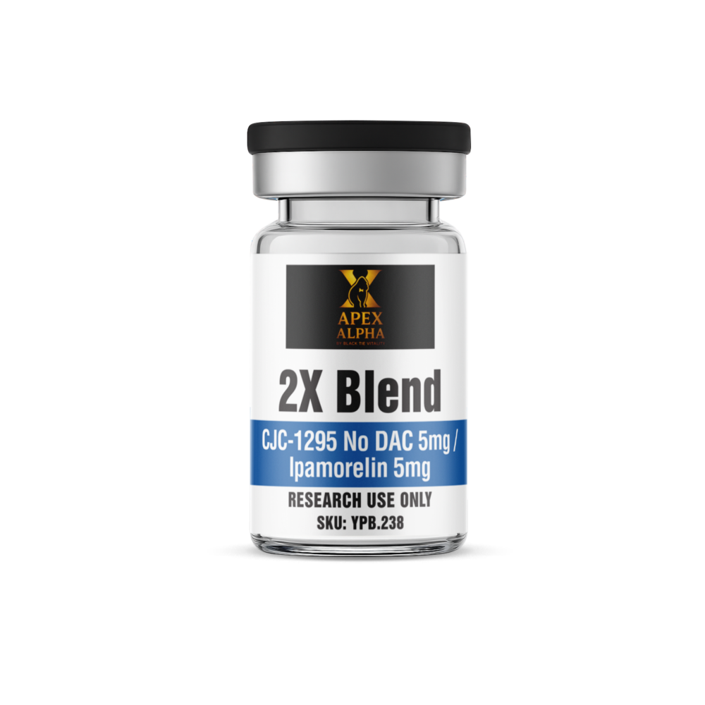 2X Blend CJC-1295 W/O Dac (5mg)/Ipamorelin (5mg)